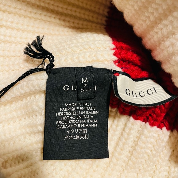 New authentic Gucci beanie. Size medium. Made in Italy - Picture 4 of 4